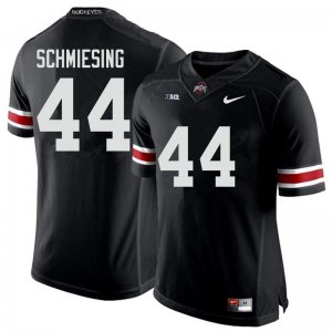 NCAA Ohio State Buckeyes Men's #44 Ben Schmiesing Black Nike Football College Jersey BUM6645AI